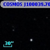 COSMOS J100038.70+025117.4