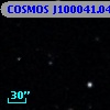 COSMOS J100041.04+025112.7