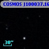 COSMOS J100037.16+025114.2