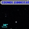 COSMOS J100037.89+025111.2
