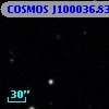 COSMOS J100036.83+025108.3