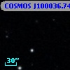 COSMOS J100036.74+025104.6