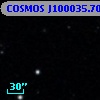 COSMOS J100035.70+025102.9