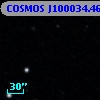 COSMOS J100034.46+025100.9