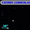 COSMOS J100036.41+025058.4