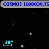 COSMOS J100038.75+025057.7