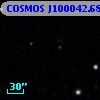 COSMOS J100042.68+025054.2