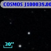 COSMOS J100038.00+025051.3