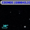 COSMOS J100043.33+025049.0