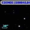 COSMOS J100041.04+025046.2