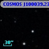 COSMOS J100039.23+025050.1