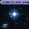 CCDM J22470+4446AB