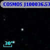 COSMOS J100036.57+025040.3