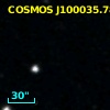 COSMOS J100035.78+025038.0