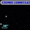 COSMOS J100033.65+025033.2