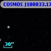 COSMOS J100033.17+025028.9