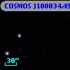 COSMOS J100034.49+025026.5