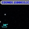 COSMOS J100033.32+025024.3