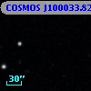 COSMOS J100033.82+025019.9
