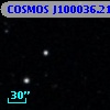 COSMOS J100036.21+025020.1