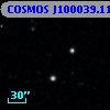COSMOS J100039.11+025017.6