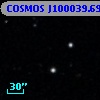 COSMOS J100039.69+025015.4