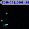 COSMOS J100034.09+025016.3