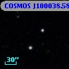 COSMOS J100038.58+025014.0