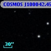 COSMOS J100042.45+025016.8