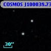 COSMOS J100038.73+025008.8