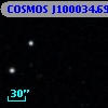 COSMOS J100034.69+025006.6