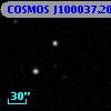COSMOS J100037.20+025004.0