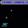 COSMOS J100036.11+025002.9