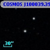 COSMOS J100039.39+024959.9