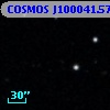 COSMOS J100041.57+024959.7