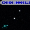COSMOS J100039.15+024959.6