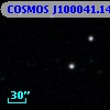 COSMOS J100041.14+024958.0