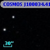COSMOS J100034.41+024955.6