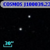 COSMOS J100038.22+024952.7