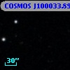 COSMOS J100033.89+024949.3