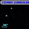 COSMOS J100036.00+024947.2