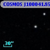 COSMOS J100041.85+024945.0