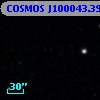 COSMOS J100043.39+024940.8