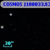 COSMOS J100033.82+024946.0