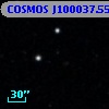 COSMOS J100037.55+024945.0