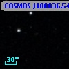 COSMOS J100036.54+024928.6