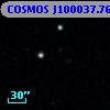 COSMOS J100037.76+024938.5