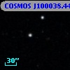 COSMOS J100038.44+024938.4