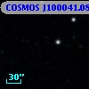 COSMOS J100041.08+024934.0