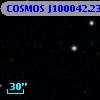 COSMOS J100042.23+024936.0